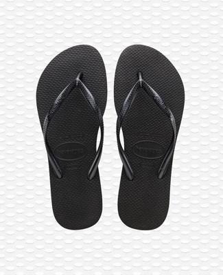 Havaianas Slim Slipper Dames Black 39/40