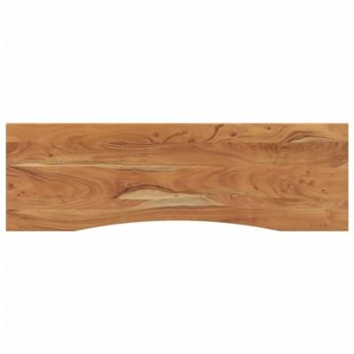 Bureaublad rechthoekig 140x50x2,5 cm massief acaciahout
