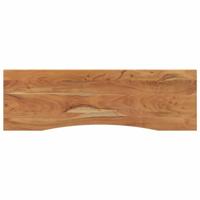 Bureaublad rechthoekig 140x50x2,5 cm massief acaciahout - thumbnail