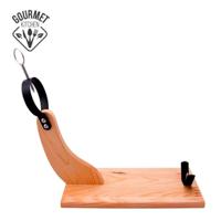 Houten Hamhouder EDM Bruin Hout Dennenhout 41 x 44 cm - thumbnail