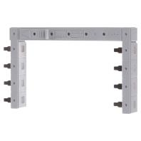 Hager KCF663L Hager KCF663L faserail 3+N-polig 2 rijen 125 mm links verticaal Phase busbar Bruin, Blauw 4-polig 1 stuk(s)