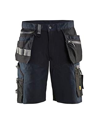 Blåkläder Short met stretch en spijkerzakken 15981343 | Donker marineblauw/Zwart | Maat 52 - 7330509722008