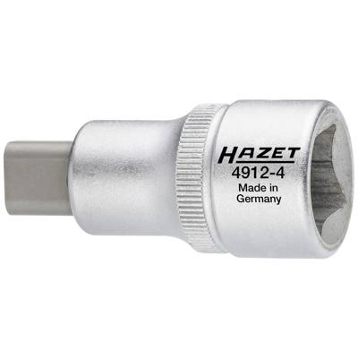 HAZET Spreider 4912-4 · 1/2 inch (12,5 mm) vierkant hol · Tapprofiel massief · SW voor tapprofiel 7,8 x 11 mm