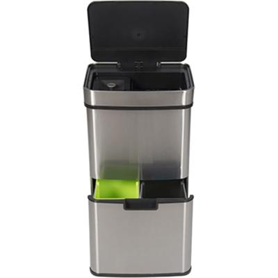 Trebs 99347 - vuilnisbak met Sensor - 65 liter - Black Friday