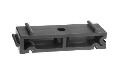 Vulblokje voor 25mm VDL Buisklemmen - Stevige Kunststof, Universele Fit, Toolvrije Montage