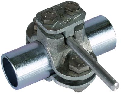 DEHN ERS 48 AS4.10 TG STTZN Aardingsbuisklem 1 stuk(s)