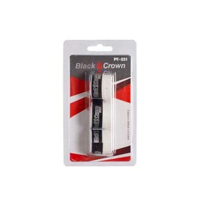BLISTER 3 PERFORATED BLACK CROWN OVERGRIPS