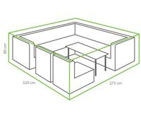 Outdoor Covers Premium hoes - loungeset 320x275 cm - thumbnail
