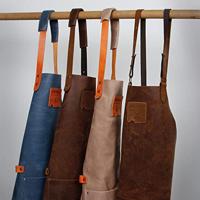 Boska - Mr. Smith Keukenschort Bruin Cross-body - thumbnail