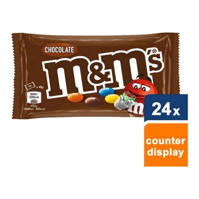 M&M's choco single (24x 45gr)
