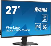 Iiyama ProLite XU2792UHSU-B6 LED-monitor Energielabel F (A - G) 68.6 cm (27 inch) 3840 x 2160 Pixel 16:9 4 ms HDMI, DisplayPort, Hoofdtelefoon (3.5 mm - thumbnail