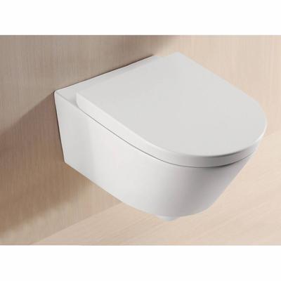 Wandcloset Wiesbaden Metro met Zitting Diepspoel Wit