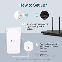 TP-LINK AC750 WI-FI RANGE EXTENDER Wit 10, 100 Mbit/s - thumbnail