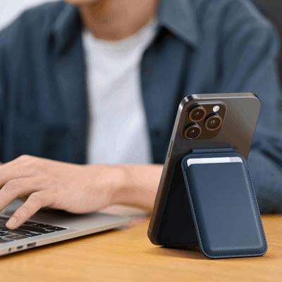 Satechi magnetische portomonee stand - Blue Satechi magnetische portomonee stand - Blue