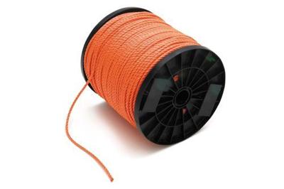 TOUW GESLAGEN 4MM ORANJE TOUW GESLAGEN 4MM ORANJE
