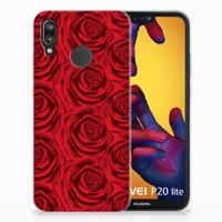 Huawei P20 Lite TPU Case Red Roses - thumbnail