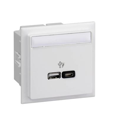 Schneider Electric INS60522 Inbouwdoos USB-aansluitdoos 1 stuk(s)