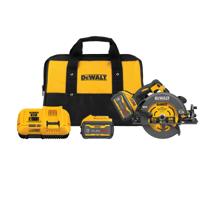 DeWalt DCS578X2 | Accu Cirkelzaag | 54V XR | FlexVolt | 190 mm | 2x 9,0 Ah accu en snellader - DCS578X2-QW - thumbnail