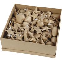 Creativ Company Kersthangers, d 8 cm, 80 stuk/ 1 doos - thumbnail