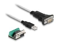 Delock USB 2.0 Adapter [1x USB-A 2.0 stekker - 1x Serieel 9-polig] 63465 1.8 m - thumbnail