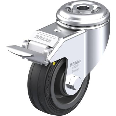 Blickle LKRA-VPA 80K-FI-EL Zwenkwiel met rem Wieldiameter: 80 mm Draagvermogen (max.): 60 kg 1 stuk(s)