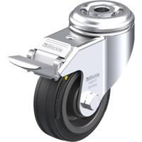 Blickle LKRA-VPA 80K-FI-EL Zwenkwiel met rem Wieldiameter: 80 mm Draagvermogen (max.): 60 kg 1 stuk(s) - thumbnail