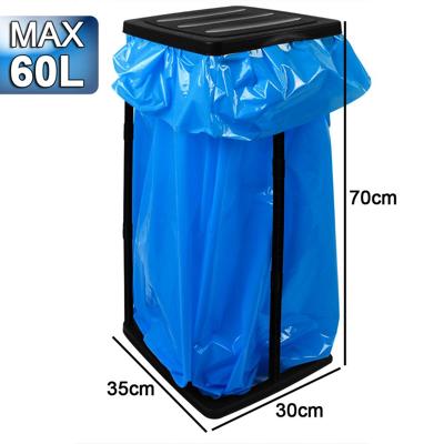 Monzana Vuilniszakhouder - 60 - liter - zwart Monzana Vuilniszakhouder - 60 - liter - zwart