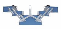 Gedore 6610580 1335 L Gereedschapskist (leeg) Blauw - thumbnail