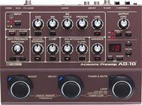 Boss AD-10 Acoustic Preamp effectpedaal & D.I. - thumbnail
