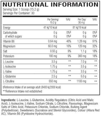 Xtend BCAA Blood Orange (375 g) - thumbnail