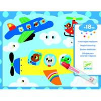 DJECO Waterverven Verborgen in de lucht blauw - thumbnail