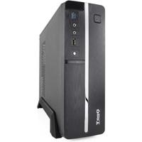 ATX Mini tower Behuizingmet voeding TooQ TQC-3005U3 Slim USB 3.0 Zwart 500 W - thumbnail