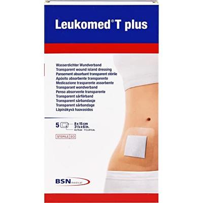 Leukomed T Plus Verb Ster 8,0cmx15cm 5 7238208