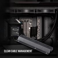 PC-behuizing zonder voeding - BITFENIX Tracery ARGB (zwart) - Middelgrote toren - E-ATX-formaat - thumbnail