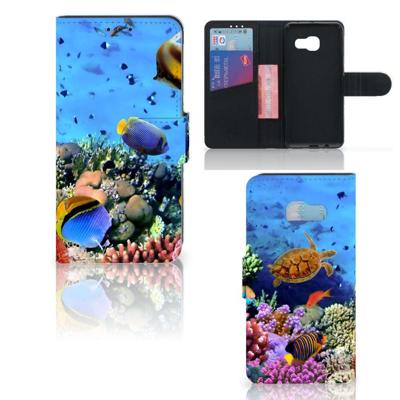 Samsung Galaxy A3 2017 | Telefoonhoesje | Met pasjeshouder | Vissen