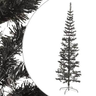 VidaXL Kerstboom smal 240 cm zwart