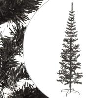 VidaXL Kerstboom smal 210 cm zwart - thumbnail