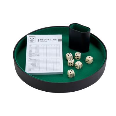 Pokerpiste dobbelset compleet