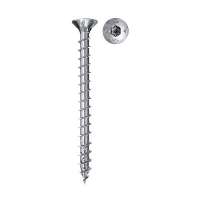 Fischer 670255 Power-Fast II Spaanplaatschroef 4.5 mm 25 mm T-profiel Staal Galvanisch verzinkt 500 stuk(s)