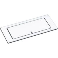 EVOline 1592.7100.2000 Inbouwstekkerdoos 2-voudig Wit (mat), Glas Randaarde stekker 1 stuk(s) - thumbnail
