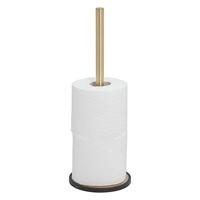 Tiger Tune reserverolhouder 12,6x12,6x35,6cm messing geborsteld/zwart - thumbnail