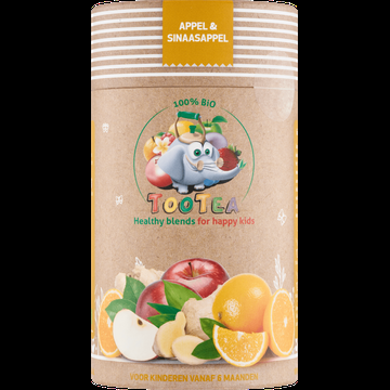 TooTea Appel & Sinaasappel Bio Vanaf 6 Maanden 100 g bij Jumbo