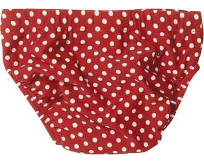 Playshoes zwemluier Stippen Rood Wit-86-92