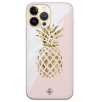 iPhone 13 Pro Max siliconen hoesje - Ananas - thumbnail