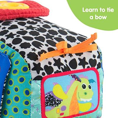 Lamaze knuffel bus interactief junior 25 x 16 x 17 cm pluche