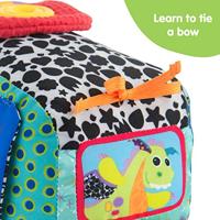Lamaze knuffel bus interactief junior 25 x 16 x 17 cm pluche - thumbnail