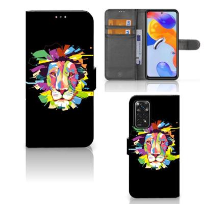 Xiaomi Redmi Note 11 Pro 5G/4G Leuk Hoesje Lion Color Xiaomi Redmi Note 11 Pro 5G/4G Leuk Hoesje Lion Color