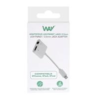 Lightning naar 3,5 mm jack/Lightning-adapter - thumbnail