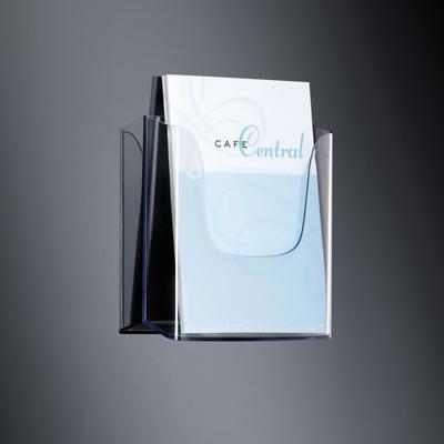 Sigel acrylic LH116 Folderhouder Acrylglas helder DIN A5 staand 1 stuk(s) Aantal vakken: 1 (b x h x d) 170 x 155 x 55 mm Sigel acrylic LH116 Folderhouder Acrylglas helder DIN A5 staand 1 stuk(s) Aantal vakken: 1 (b x h x d) 170 x 155 x 55 mm