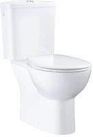 Grohe Bau WC-pack diepspoel AO Rimless m. keramisch reservoir met closetzitting met deksel met softclose wit 39346000 - thumbnail